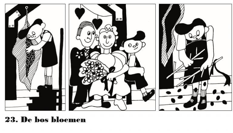 Bloemetje 7. “Meisje Bloem”: een drieluik